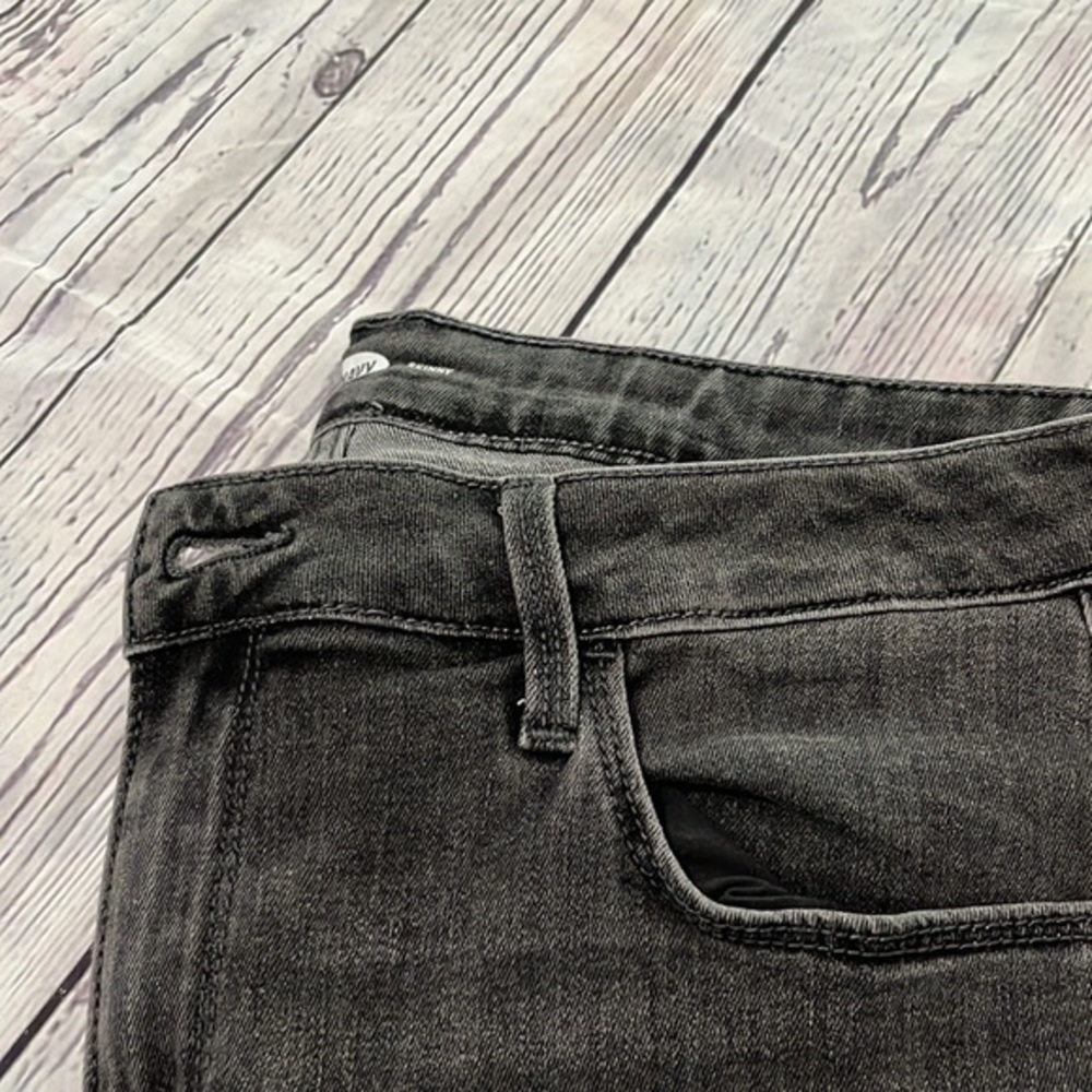 Old Navy black washed size 12 skinny - Picture 12 of 12